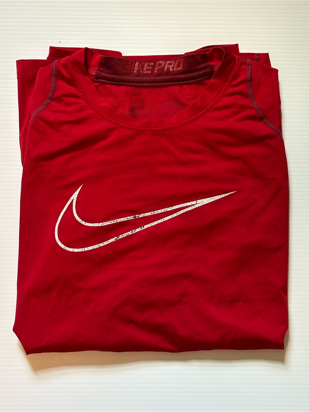 Nike Pro Red Dri-FIT Performance Tee